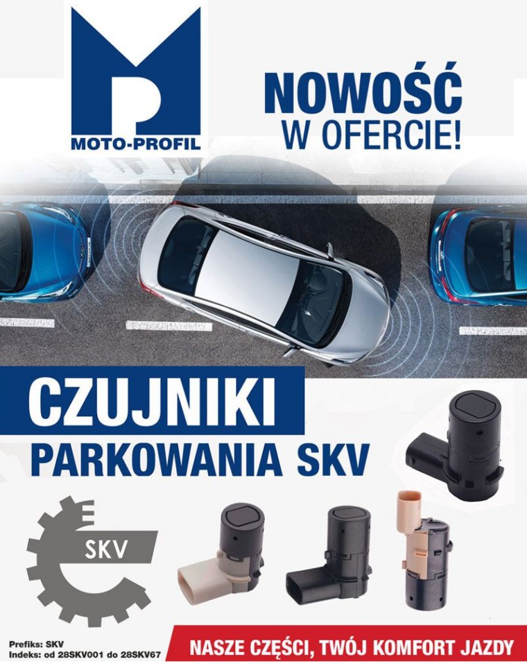 Czujniki parkowania SKV