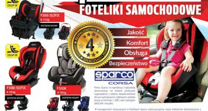 Foteliki samochodowe Sparco